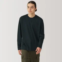 Best Men's Jersey Crew Neck Long Sleeve T-Shirt T-Shirts