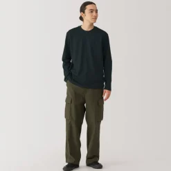 Best Men's Jersey Crew Neck Long Sleeve T-Shirt T-Shirts