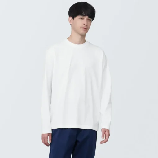 Best Men's Jersey Crew Neck Long Sleeve T-Shirt T-Shirts