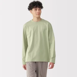 Clearance Men's Jersey Crew Neck Long Sleeve T-Shirt T-Shirts