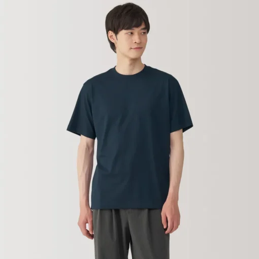 New Men's Jersey Crew Neck Short Sleeve T-Shirt T-Shirts