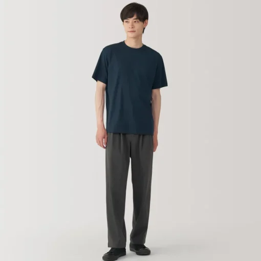 New Men's Jersey Crew Neck Short Sleeve T-Shirt T-Shirts
