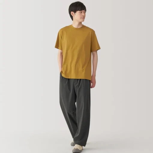 New Men's Jersey Crew Neck Short Sleeve T-Shirt T-Shirts