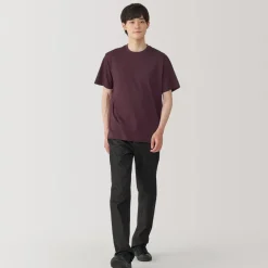 New Men's Jersey Crew Neck Short Sleeve T-Shirt T-Shirts