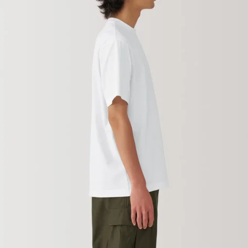 New Men's Jersey Crew Neck Short Sleeve T-Shirt T-Shirts