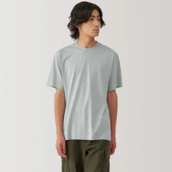 New Men's Jersey Crew Neck Short Sleeve T-Shirt T-Shirts