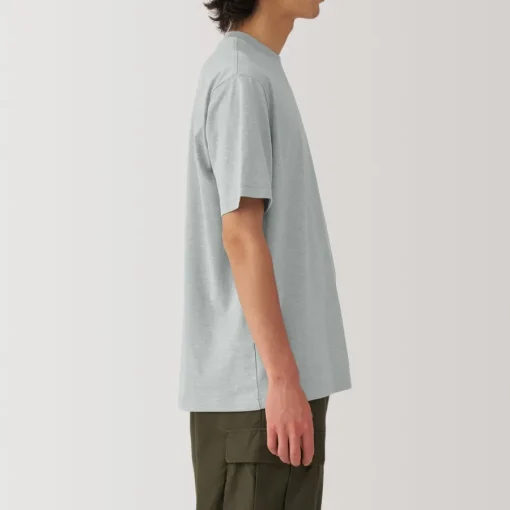 New Men's Jersey Crew Neck Short Sleeve T-Shirt T-Shirts