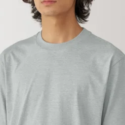 New Men's Jersey Crew Neck Short Sleeve T-Shirt T-Shirts