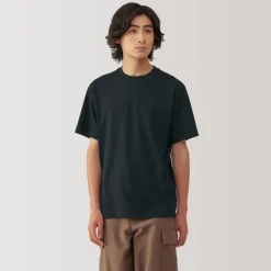 New Men's Jersey Crew Neck Short Sleeve T-Shirt T-Shirts