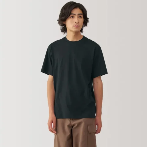 New Men's Jersey Crew Neck Short Sleeve T-Shirt T-Shirts
