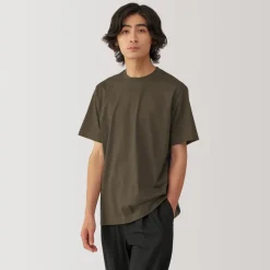 New Men's Jersey Crew Neck Short Sleeve T-Shirt T-Shirts
