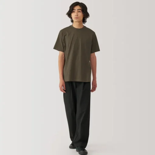 New Men's Jersey Crew Neck Short Sleeve T-Shirt T-Shirts