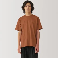 New Men's Jersey Crew Neck Short Sleeve T-Shirt T-Shirts