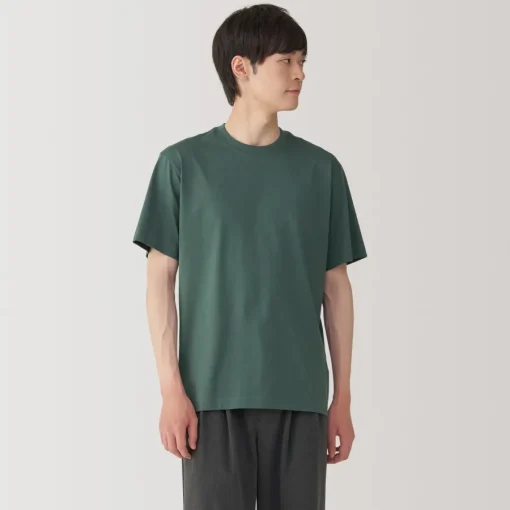 New Men's Jersey Crew Neck Short Sleeve T-Shirt T-Shirts