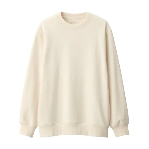 Online Men's Jersey Slub Crewneck Pullover Sweatshirt Hoodies & Sweatshirts