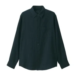 Sale Men's Kapok Blend Double Gauze Long Sleeve Shirt Shirts & Polos