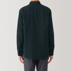 Sale Men's Kapok Blend Double Gauze Long Sleeve Shirt Shirts & Polos