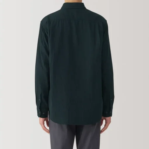 Sale Men's Kapok Blend Double Gauze Long Sleeve Shirt Shirts & Polos