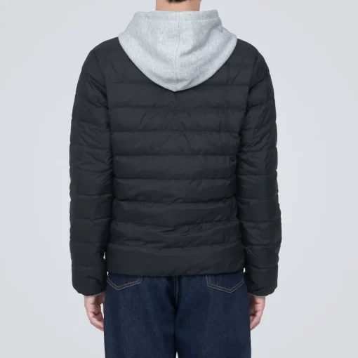 Hot Men's Lightweight Down Collarless Jacket Lightweight Down Jackets & Vests