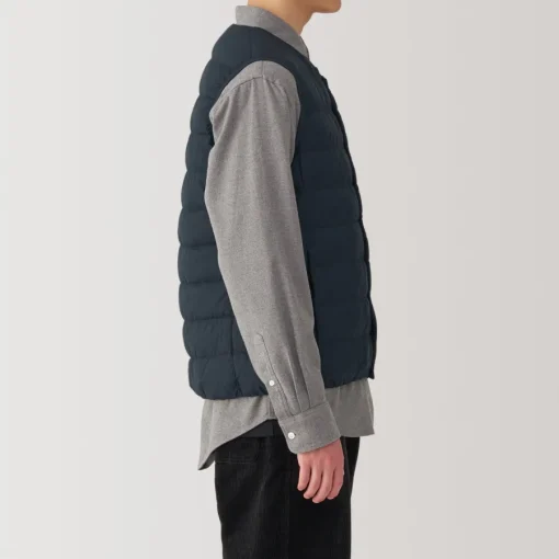 Sale Men's Lightweight Down Collarless Vest Lightweight Down Jackets & Vests