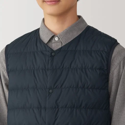 Sale Men's Lightweight Down Collarless Vest Lightweight Down Jackets & Vests