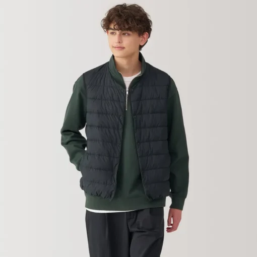 Sale Men's Lightweight Down Collarless Vest Lightweight Down Jackets & Vests