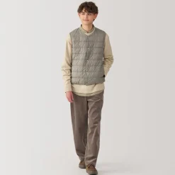 Sale Men's Lightweight Down Collarless Vest Lightweight Down Jackets & Vests