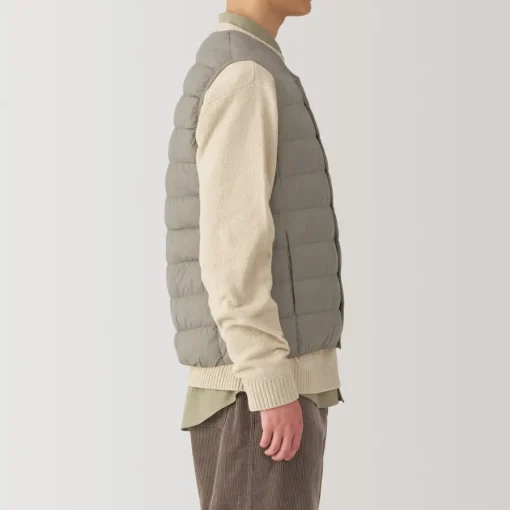 Sale Men's Lightweight Down Collarless Vest Lightweight Down Jackets & Vests