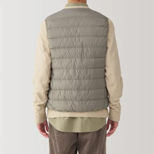 Sale Men's Lightweight Down Collarless Vest Lightweight Down Jackets & Vests