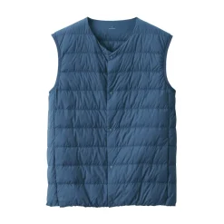 Sale Men's Lightweight Down Collarless Vest Lightweight Down Jackets & Vests
