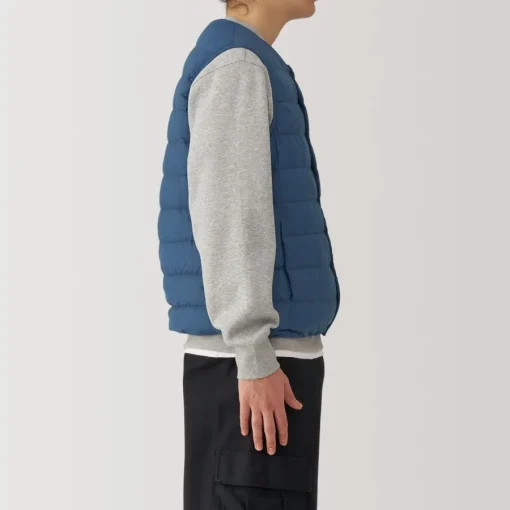 Sale Men's Lightweight Down Collarless Vest Lightweight Down Jackets & Vests