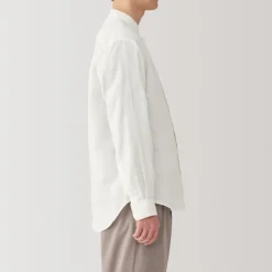 Discount Men's Linen Stand Collar Shirt Shirts & Polos