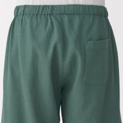 New Men's Lyocell Blend Waffle Weave Jinbei Loungewear Set Pajamas & Loungewear|Loungewear