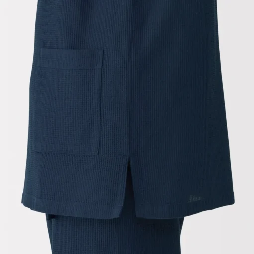 New Men's Lyocell Blend Waffle Weave Jinbei Loungewear Set Pajamas & Loungewear|Loungewear