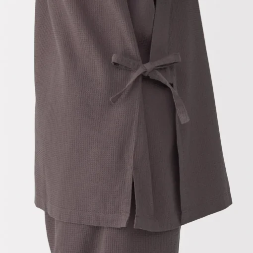 New Men's Lyocell Blend Waffle Weave Jinbei Loungewear Set Pajamas & Loungewear|Loungewear