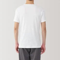 Online Men's Moisture-Wicking Cotton Crew Neck Short Sleeve T-Shirt Underwear & Undershirts|Moisture Wicking Innerwear