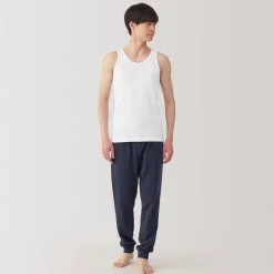 Hot Men's Moisture-Wicking Cotton Tank Top Underwear & Undershirts|Moisture Wicking Innerwear