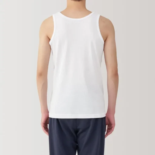 Hot Men's Moisture-Wicking Cotton Tank Top Underwear & Undershirts|Moisture Wicking Innerwear