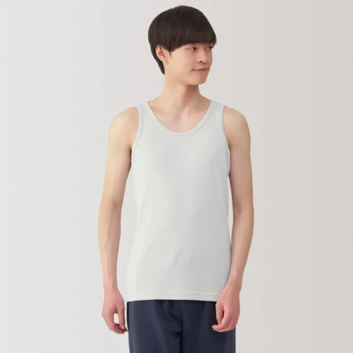Hot Men's Moisture-Wicking Cotton Tank Top Underwear & Undershirts|Moisture Wicking Innerwear