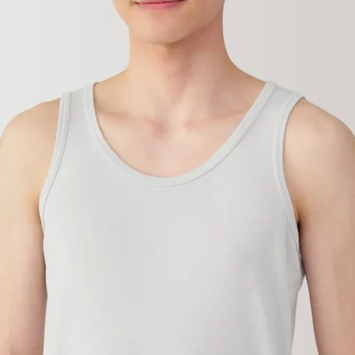 Hot Men's Moisture-Wicking Cotton Tank Top Underwear & Undershirts|Moisture Wicking Innerwear