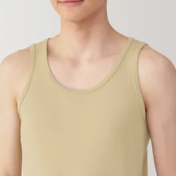 Hot Men's Moisture-Wicking Cotton Tank Top Underwear & Undershirts|Moisture Wicking Innerwear