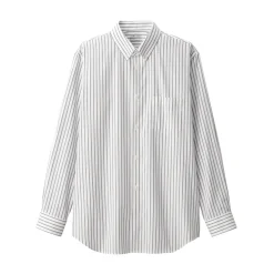 Online Men's Non-Iron Button Down Striped Shirt Shirts & Polos