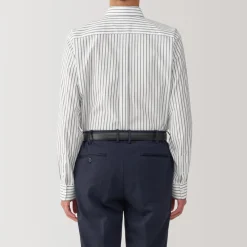 Online Men's Non-Iron Button Down Striped Shirt Shirts & Polos