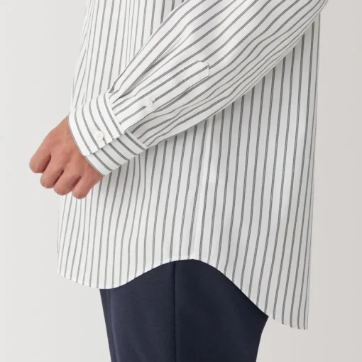 Online Men's Non-Iron Button Down Striped Shirt Shirts & Polos