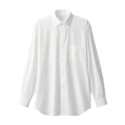 Fashion Men's Non-Iron Semi Wide Collar Shirt Shirts & Polos