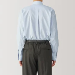 Fashion Men's Non-Iron Semi Wide Collar Shirt Shirts & Polos