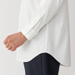 Fashion Men's Non-Iron Semi Wide Collar Shirt Shirts & Polos