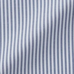 Outlet Men's Non-Iron Semi Wide Collar Striped Shirt Shirts & Polos