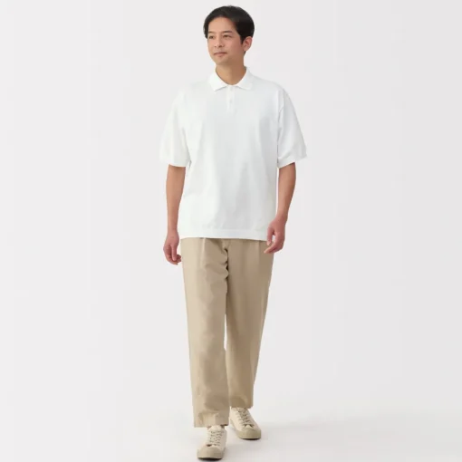 Online Men's Quick Dry Crew Neck Short Sleeve Knit Polo Shirt Shirts & Polos