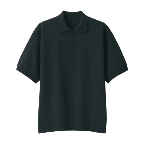 Online Men's Quick Dry Crew Neck Short Sleeve Knit Polo Shirt Shirts & Polos